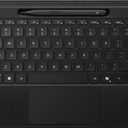 Microsoft Surface Pro Flex Keyboard with Slim Pen Bundle, 2-in-1 Alcantara Keyboard for Surface Pro Copilot+ (11th Edition), Pro 9 and 8, Windows 11 Copilot+ PC, Black