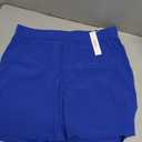 ODODOS Men's Athletic Shorts with Pockets 5" Quick Dry Lightweight Workout Gym Running Shorts, Royal Blue, Small