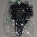 Marabou Feather Fans Handheld, 1920s Vintage Gatsby Style Flapper Folding Hand Fan Foldable for Wedding Bridal Dancing Tea Party Costume Accessories Decoration (Black)