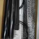 Solar Address Sign for House Numbers  Double-Sided LED Address Plaque with Magnetic Mount, Wall Mount & In-Ground, 3-Color Light Modes, IP65 Waterproof, Solar Powered for Yard, Garden, Mailbox