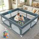 79x71 Large Baby Playpen Indoor & Outdoor Play Yard for Toddlers