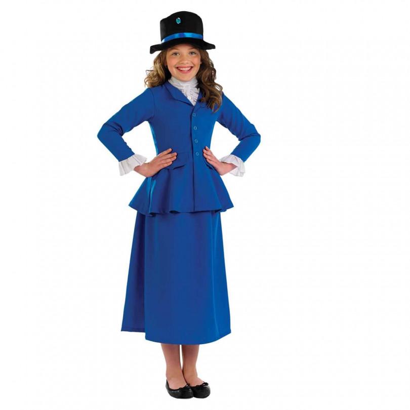 Kids Storybook Nanny Costume, Size L