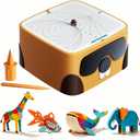 ACMER Cardboard Tools for Kids, Safe DIY Cardboard Construction Tool Kit, Cardboard Cutter for Kids Toy for Boys and Girls, Perfect for Family, Friends, Creativity Projects 3D Models