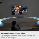 Samsung B-Series Soundbar HW B400F 2.0 ch Soundbar with Built in Subwoofer (2025 Model) One Remote Control, Surround Sound Expansion, Voice Enhance Mode