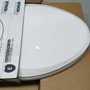 KOHLER 4636-RL-0 Cachet ReadyLatch Elongated Slow Close Toilet Seat, Soft Close Toilet Seat Quiet Lid, Contoured Grip-Tight Bumpers Installation Hardware, Apartment Essentials, White