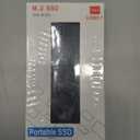 5-Star Aluminum Portable External Solid State Drive SSD 2TB, Read up to 500MB/s, USB-C, USB A 3.2 Gen 2, Waterproof, Dustproof (IP68), Shockproof, Pressure Resistant