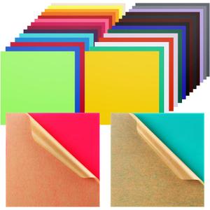 Geetery 30 Pack Colored Acrylic Sheets 1/8" Thick for Laser Cutting 3mm Cast Opaque Acrylic Sheets with Protective Paper for DIY Crafts Signs Home Decor(6 x 6 Inch)