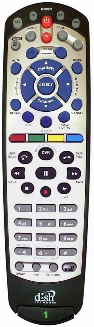 Dish Network 21.1 IR/UHF PRO Universal Remote