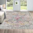Washable Area Rugs 9x12 Teal Beige