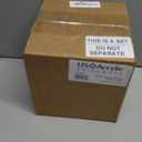 US Acrylic Classic Clear Plastic Reusable Drinking Glasses (Set of 8) 12oz Rocks & 16oz Water Cups | BPA-Free Tumblers, Made in USA | Top-Rack Dishwasher Safe