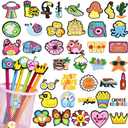 40 PCS Pencil Topper Decorations for Kids,Pen Toppers,Cute Pencil Charms Bulk,Pencil Clips Random Gifts for Elementary Students,Classroom Prizes Classroom Gifts for Students