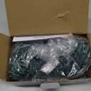 Wabarle Led Christmas Net Lights for Bushes 132 Led, 6ft x 6ft Christmas Net Lights Outdoor Mesh Tree Trunk Green Wire Christmas Decorations for Bushes,Tree,Shrubs,Xmas(Warm White)