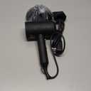 slopehill Professional Ionic Hair Dryer, Powerful 1800W Fast Drying Low Noise Blow Dryer with 2 Concentrator Nozzle 1 Diffuser Attachments for Home Salon Travel (Black)