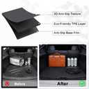 SANBAN-AXE TPE Floor Mats for 2020-2026 Toyota Corolla Sedan (Include Hybrid) All Weather Car Floor Liners Fit Toyota Corolla Accessories Black