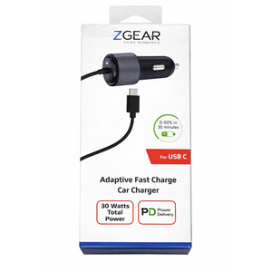 ZGear 2.4AMP Car Charger Type-C