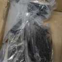 8 Pack - 6 inch Black Hidden L Shelf Bracket (1/5 Inch Thicked) Iron Floating Shelf Brackets Rustic Industrial Metal Brackets for Shelf Support