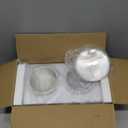 Wax Warmer Double Pot, Professional Electric Heater for Facial, Body, Spa, and Salon, 1.2L Dual Adjustable Temperature with 100 Wooden Craft Sticks, Hair Removal (1 Fl Oz (Pack of 1), White)