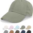 Rosoz Unisex Classic Baseball Cap Vintage UPF 50+ Soft Unstructured Adjustable Foldable Travel Men Women Dad Hat