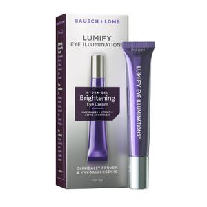 LUMIFY Eye Illuminations Hydra-Gel Brightening Eye Cream, Vitamin C, Caffeine, Niacinamide & Hyaluronic Acid to Brighten, Smooth & Reduce the Look of Fine Lines & Wrinkles, 0.5 Oz (15 g)