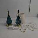 27.5'' Modern Glass Table Lamp Set of 2, 3 Dimmable Touch Lights - 5.1"D x 12.99"W x 27.5"H 2 pacs