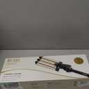 Hot Tools Pro Artist 24K Gold Digital 3 Barrel Hair Waver | Long Lasting Defined Waves (Jumbo Size)
