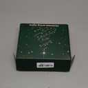 30 Led 10ft Christmas Garland Snowflake Lights, Pine Cones Red Berry Battery Operated Fairy String Lights 8 Lighting Modes with Timer Indoor Outdoor Tree Decor Fireplace Mantle Decorations Warm White