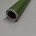 VEELIKE Thick Olive Green Wallpaper Vintage Green Peel and Stick Wallpaper for Kitchen Cabinets Bathroom Bedroom 24''x118'' Removable Self Adhesive Green Contact Paper for Walls Countertop Shelf Liner