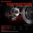 A-Premium Rear Wheel Bearing and Hub Assembly with 5-Lug Compatible with Acura RDX 2013-2018 3.5L & Honda CR-V CRV 2012-2016 2.4L, FWD Only