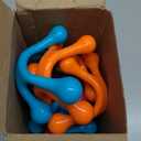 Liliful 9 Pcs 4 Point Massage Tools Christmas Gift Office Gift Small Hook Massager Handheld Palm Shaped Manual Back and Neck Massager Tools 4 Legged Hand Held Massager (Blue, Pink, Orange)