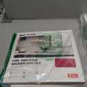 Decotalk Pink Peel and Stick Backsplash for Kitchen 12"x12" Subway Tile Backsplash 3-Pack Back Splash for Kitchen Wall Hot Pink Backsplashes Tile Self Adhesive Stick on Back Splash Tiles for Bathroom