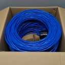 celertec CAT6 Ethernet Cable, 500ft, 23AWG Solid Bare Copper, Unshielded Twisted Pairs(UTP), 550MHz, ETL Listed &CMR Riser Rated, Indoor, Bulk Ethernet Cable -Blue