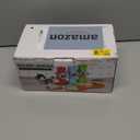 Cambom Rotary Cheese Grater Hand Crank Cheese Shredder for Fresh Cheese, Vegetable, Nuts,Non-slip Suction Base, Free Cleaning Brush Three Blades, Red