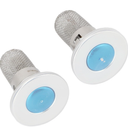 Stainless Steel Floor Drain Filter, Popup Design, Hair Catcher, Prevent Clogging, for Bathroom Sink, 304 Stainless Steel, 6x8cm