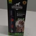 Whisper Quiet Dog Nail Grinder with 4 LED Lights, Safe & Stress-Free for Sensitive Dogs of All Breeds & Sizes, 3 Grinding Bits, 3-Speed, Pet Nail Trimmers, Rechargeable Painless Grooming Kit White