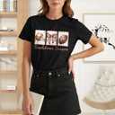 Football Mom Shirt Women-Cute Touchdown Season T-Shirts Game Day Mama Short Sleeve Funny Football Tee Top