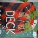 4 x Christmas Heritage Snowman Textured 12.5" x 18" Garden Flag Evergreen