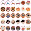 Perfect Samplers Flavored Coffee Variety Sampler Pack, Assorted Flavors in Single Serve Pods for Keurig K-Cup Machines, 30 Count