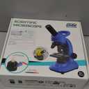 Kids Microscope,40-1600x Microscope Kit for Kids Beginners Children,STEM Kit,Prepared Slides,LED Light and Configured Various Operating Tools- Science Experiment Toy for Kids Ages 6-12