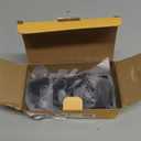 DELITON Adhesive Hooks - 4 Pack Towel/Coat Hooks Wall Hook Stick on Bathroom or Kitchen (Matte Black, Stainless Steel)