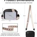 CLUCI Crossbody Bags for Women Crossbody Purses for Women Cross Body Bag Crossbody Purse with Adjustable Wide Strap