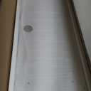 GHC Floating TV Stand, Wall Mounted Entertainment Center and Cabinet Shelf, Media Console for DVD Player, Space-Saving Under TV Shelf for Bedroom, Living Room (White)