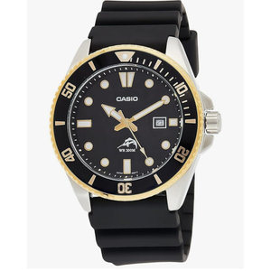 Casio MDV106 Series | Unisex Analog Watch | 200M WR | Stainless Steel Case | Resin Band | 2 Hand Analog (HR, Min, SEC) | Date Display | Screw Down Crown/Screw Down Caseback | 3 Year Battery