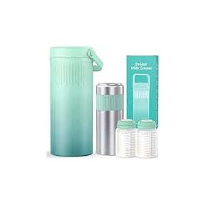 22oz Breast Milk Cooler Bottle, Breastmilk Cooler with 360° Cooling for 24 Hours, Portable Milk Chiller for Breastmilk