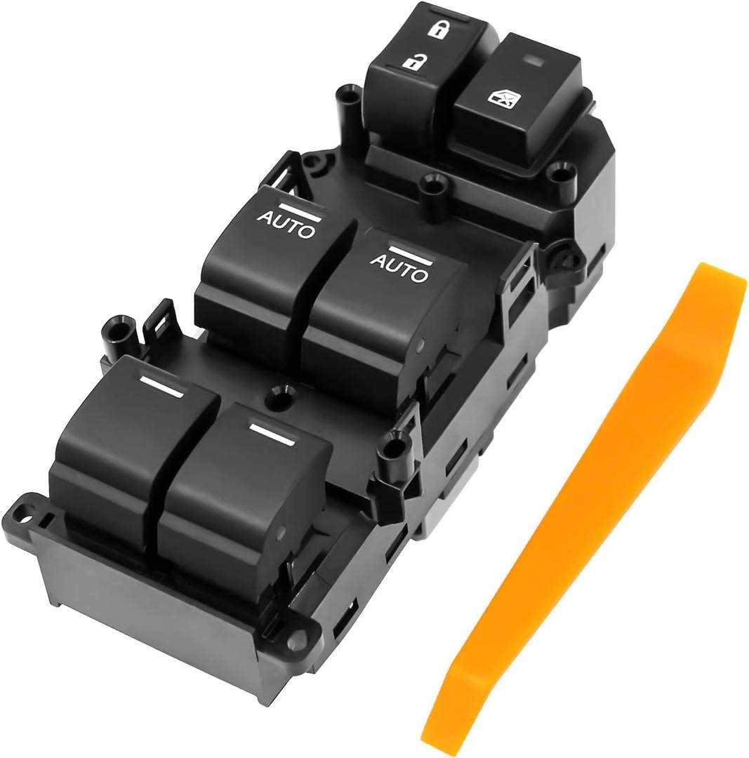 Master Power Window Switch Compatible with 2008-2012 Honda Accord Double Auto Button Replace# 35750-TA0-A31, 35750-TA0-A32
