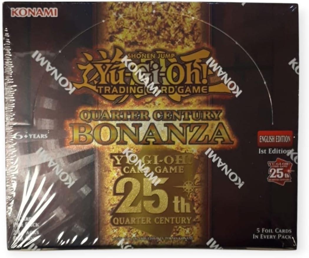 Yu Gi Oh! Quarter Century Bonanza Display