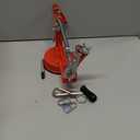 Apple Peeler Corer, Long lasting Chrome Cast Magnesium Alloy Apple Peeler Slicer Corer with Stainless Steel Blades and Powerful Suction Base for Apples and Potato(Red)