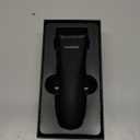 MANSPOT Manscape Groin & Body Hair Trimmer for Men, Electric Ball Pubic Trimmer Shaver,Manscape Kit with 4 Guard,Replaceable Ceramic Blade Heads,Waterproof Wet/Dry Shaver,90 Minutes Shaving (Black)