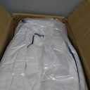 Bedluxury Queen Mattress Topper Extra Thick Pillowtop Mattress Pad Cover Cooling and Plush with 8-21 Inch Deep Pocket 3D Snow Down Alternative Fill (White)