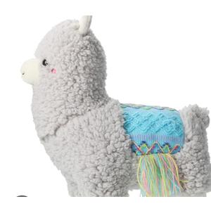 standing llama plush stuffed, 11 in