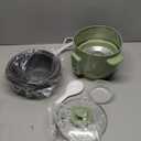 GreenLife Rice Cooker with Removable PFAS-Free Ceramic Nonstick Pot, 3-Cups Uncooked/6-Cups Cooked, Grains & Oatmeal Multicooker, Compact One-Switch Design, Auto Keep Warm, Easy Clean, Sage Green